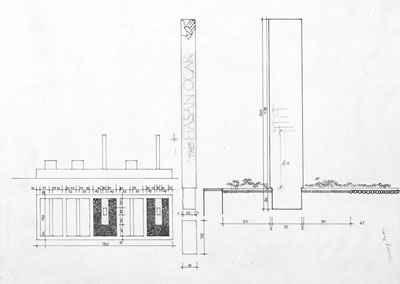 <p><strong>6. </strong>Hasan  Ocak mezarı çizimleri<br />Kaynak: https://archives.saltresearch.org/handle/123456789/196147